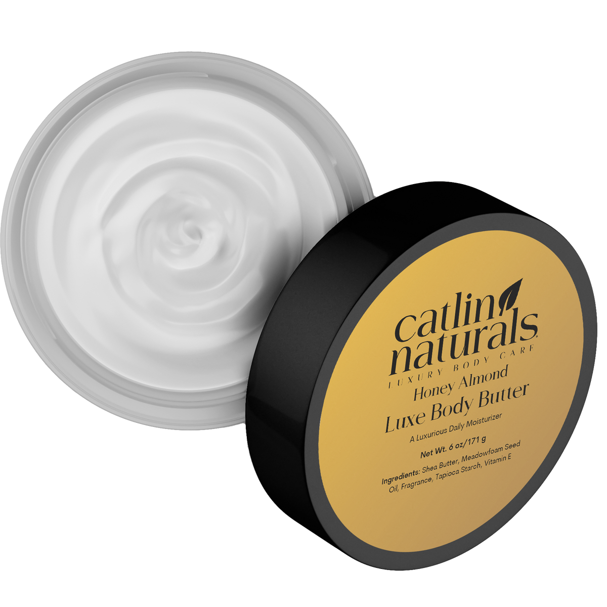 Honey Almond Body Butter - Rich Shea Butter Moisturizer | Catlin