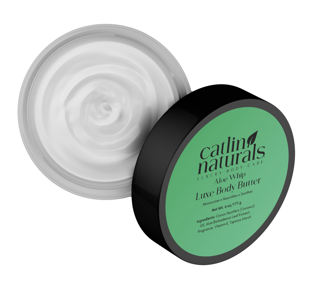 Aloe Whip Body Butter — lightweight aloe & coconut oil body butter for all skin types | Catlin Naturals