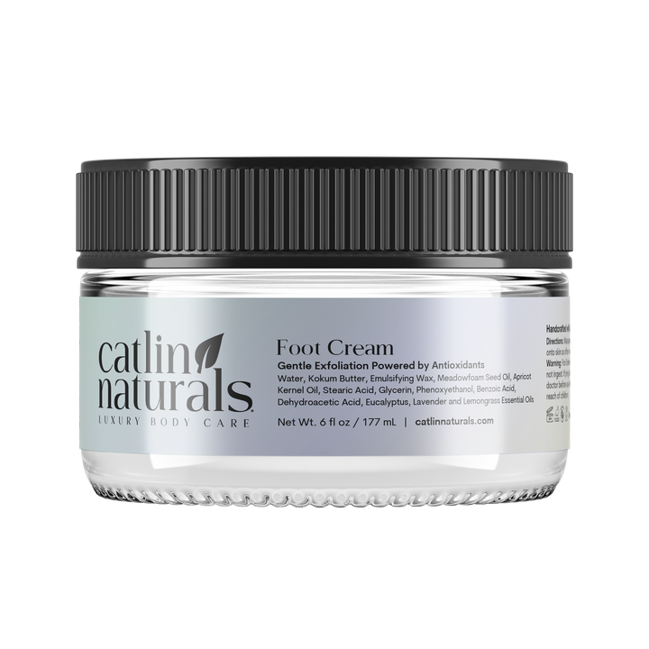 Foot Cream — nourishing foot cream with Kokum Butter, eucalyptus & lavender oils | Catlin Naturals