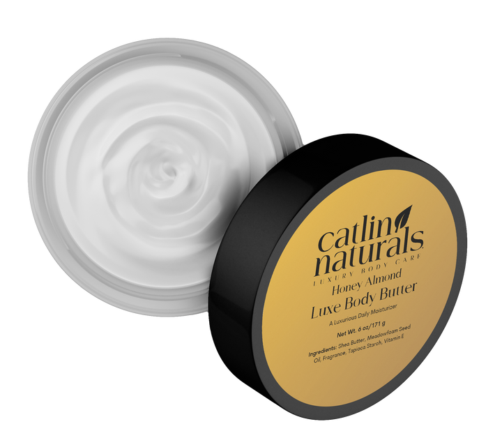 Honey Almond Body Butter — shea body butter with meadowfoam seed oil & honey almond scent | Catlin Naturals