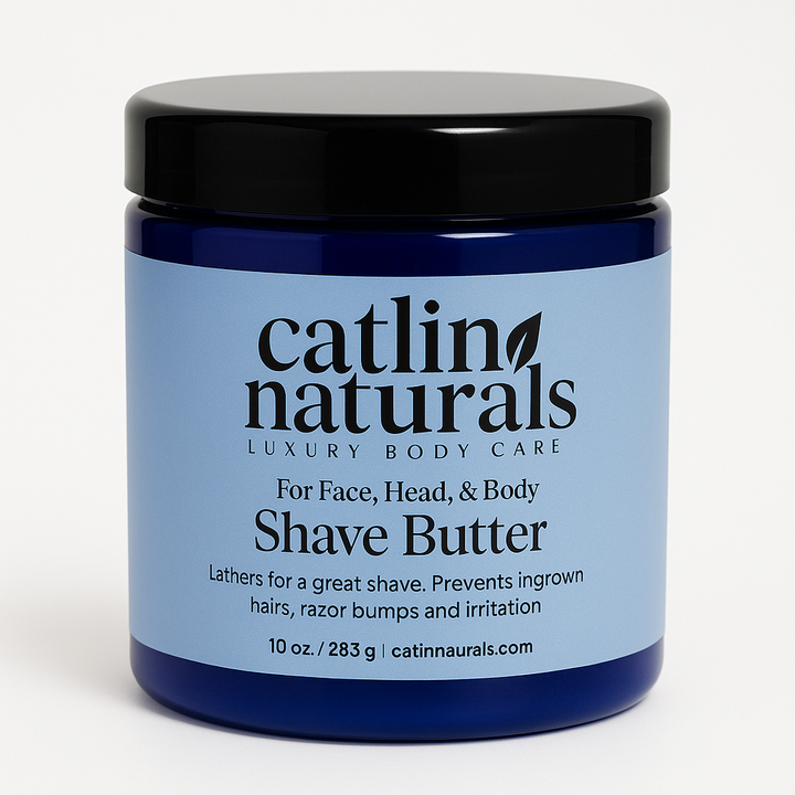 Shave Butter — creamy MCT & aloe shave butter that prevents razor bumps | Catlin Naturals