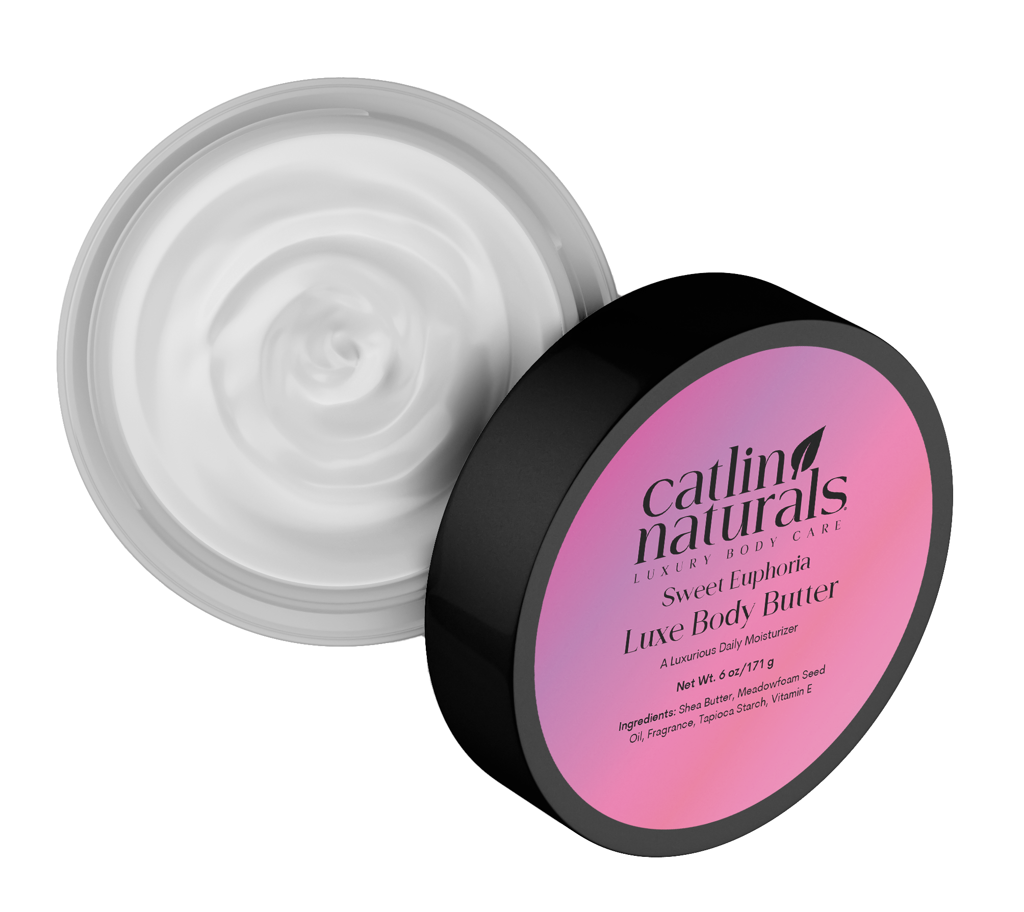 Sweet Euphoria Body Butter — whipped shea body butter with sweet floral & berry scent | Catlin Naturals