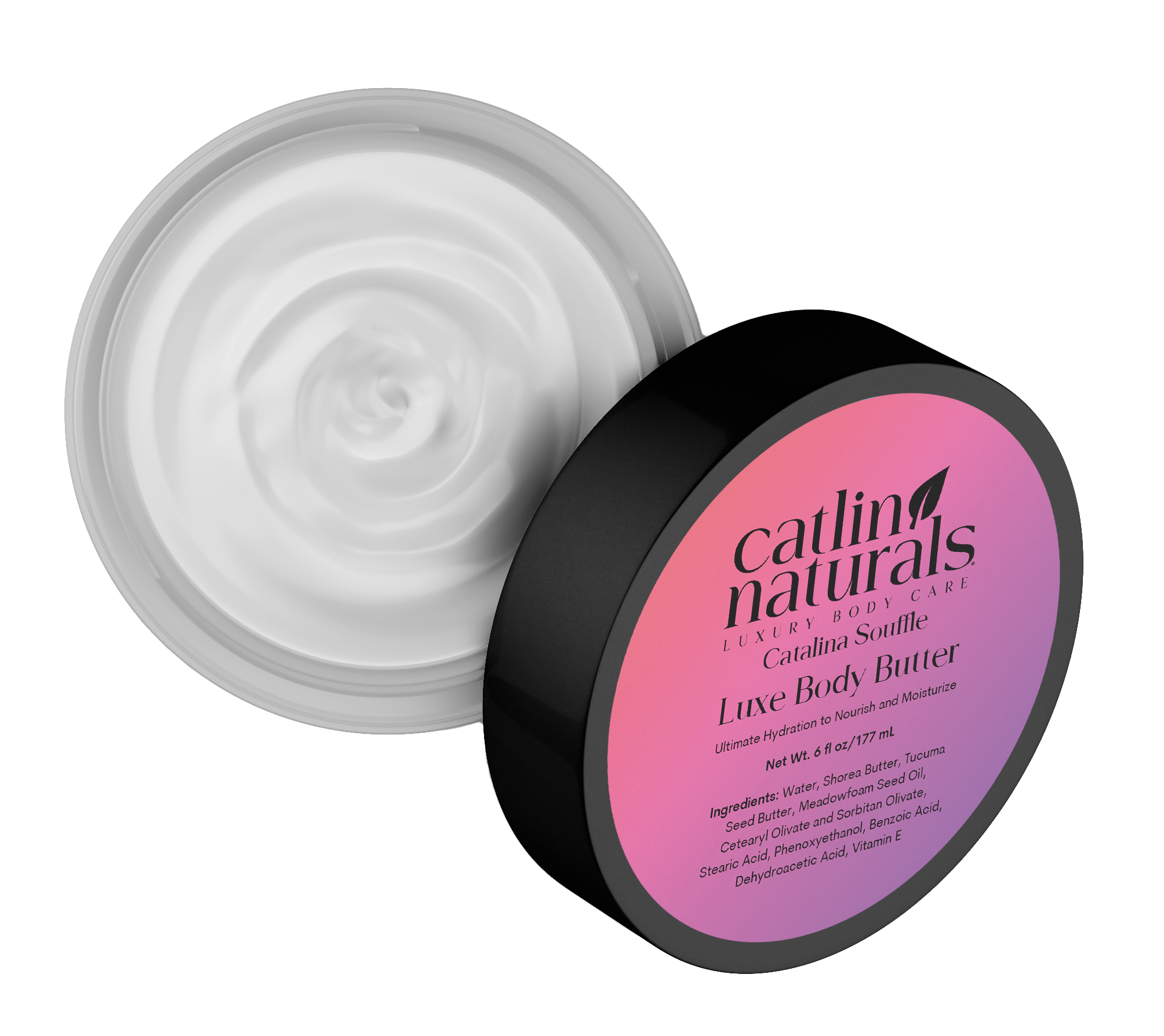 Catalina Souffle Body Butter — lightweight Shorea & Tucuma butter souffle with jasmine & amber scent | Catlin Naturals