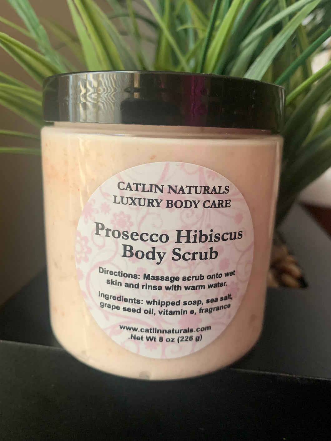 Prosecco Hibiscus Body Scrub