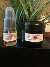 Load image into Gallery viewer, Lavender Rose Face Oil &amp; Facial Cleanser