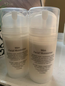 Men's Facial Scrub & Moisturizer