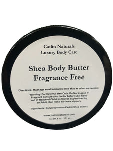 Shea Body Butter - Fragrance Free