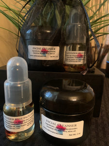 Lavender Rose Face Oil & Facial Cleanser