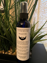 Load image into Gallery viewer, blue color plastic bottle, black sprayer top , beard oil